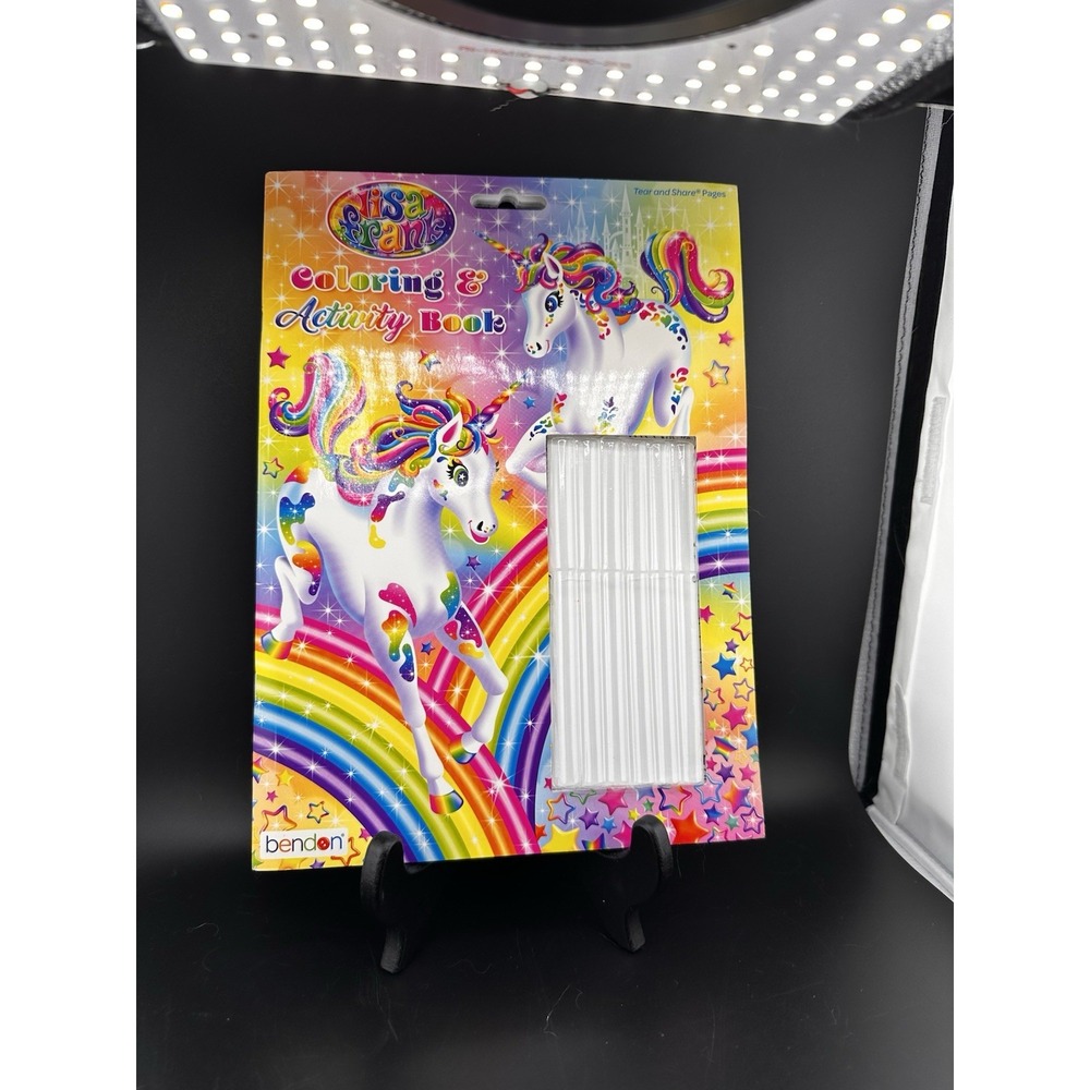 Lisa Frank Rainbow Unicorns Paperback Coloring & Activity Book 2015 Bendon READ